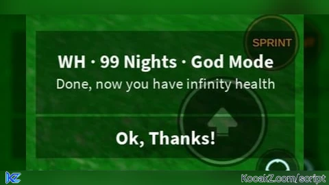 God Mode by W31rd Hub - Verified script for 99 Nights in the Forest 🔦