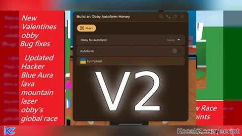 Autofarm V2 - Verified script for Build an Obby