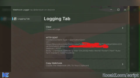 universal webhook logger and blocker with nice gui - Verified script for Universal Script