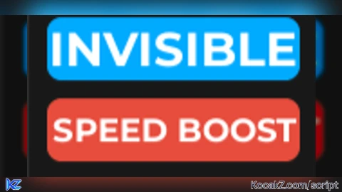 Invisible and Speed boost - Verified script for Universal Script