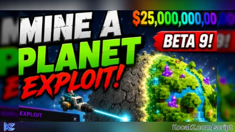 BEST SCRIPT FOR GAME - Verified script for Mine a Planet