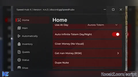 Dupe [ Speed Hub ] - Verified script for Fisch 🐟