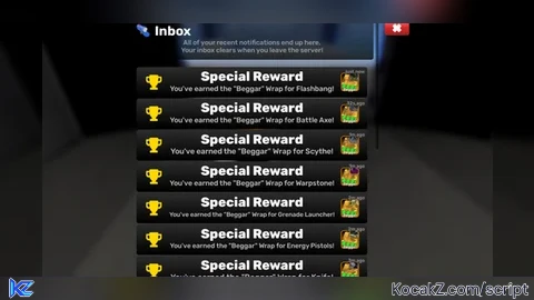 get beggar wrap wait for get so many - Verified script for RIVALS