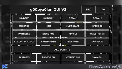 g00bya0lan gui v2 - Verified script for Universal Script