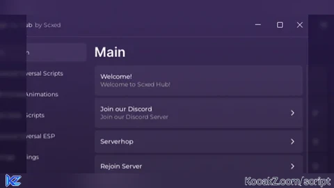 Scxed Hub V3 Universal - Verified script for Universal Script