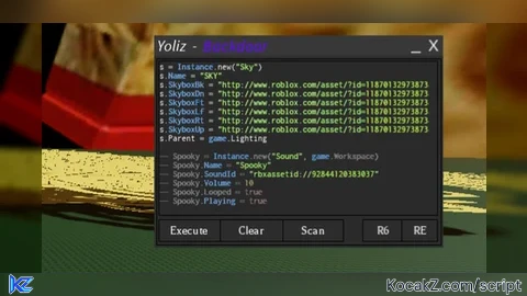 Yoliz Backdoor Scanner - Verified script for Universal Script