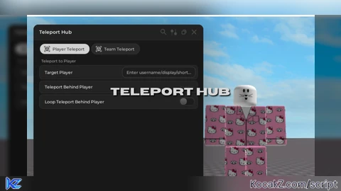 Rayfield Teleport Hub - Verified script for Universal Script