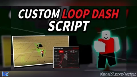 Customizable Loop dash or any dash tech - Verified script for The Strongest Battlegrounds