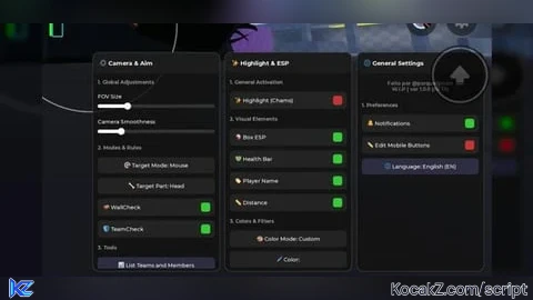 Universal Aimbot and ESP Keyless - Verified script for Universal Script