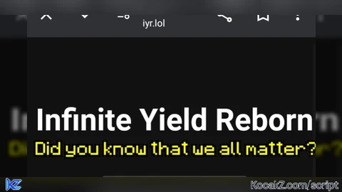 Infinite Yield Reborn Legacy READ DESC - Verified script for Universal Script