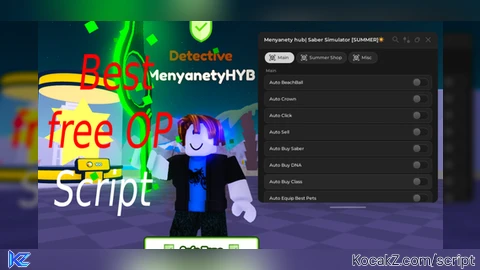 Best Free OP Script - Verified script for Saber Simulator