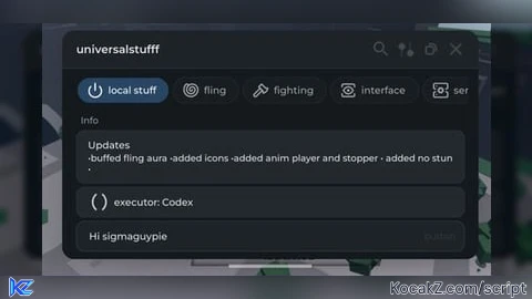 universalstuff - Verified script for Universal Script