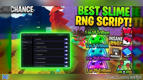 Project Infinity X - Verified script for Slime RNG
