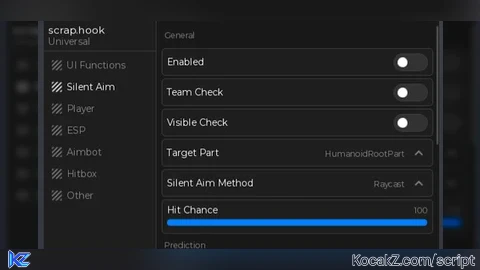 UNIVERSAL!! S*.Hook, Silent Aim, Player ESP Aimbot Hitbox - Verified script for Universal Script