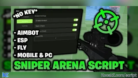 KilHub   AIM BOT ESP NOCLIP TRIGGER FLY - Verified script for Sniper Arena