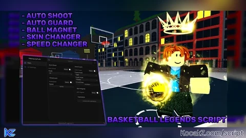 UD Autoshoot AutoGuard Unlock all skills and cosmetics - Verified script for 🏀Basketball Legends🏀