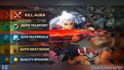PATCHED Inf Mats Inf Gold Kill Aura OP - Verified script for Iron Soul: Dungeon
