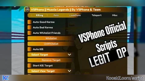 VSPHONE OP SCRIPT - Verified script for 🎃Muscle Legends