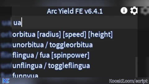 Arcs yield - Verified script for Universal Script