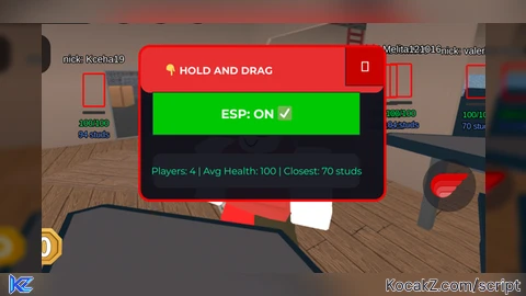 VisionX ESP KEYLESS - Verified script for Universal Script