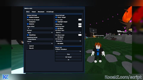 matrix mini with ui - Verified script for Universal Script