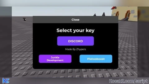 Cvoda Select Key Universal Open source - Verified script for Universal Script