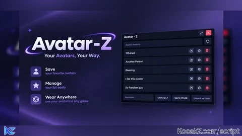 [Open Source & Universal] Avatar Changer, Saver, Stealer - Verified script for Universal Script