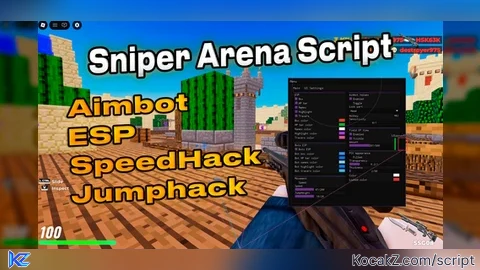 Aimbot Speed JumpHigh ESP Players Bots - Verified script for Sniper Arena