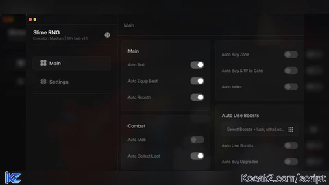 Best op script with fast updates KEY SYSTEM - Verified script for Slime RNG