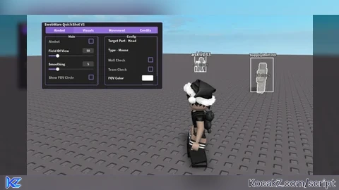 Aimbot ESP Movement FLY Script - Verified script for Quick Shot