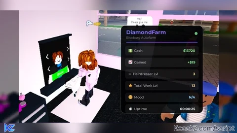 DiamondFarm  Bloxburg AutoFarm - Verified script for Welcome to Bloxburg