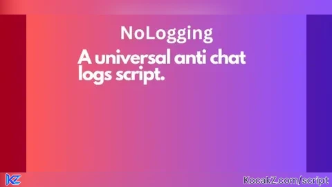 NoLogging - Verified script for Universal Script