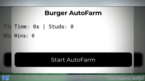 AutoFarm and AutoBurger - Verified script for walk 127,836 studs for a burger 🍔