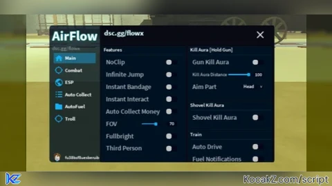 Airflow FIXED dead rails - Verified script for Universal Script