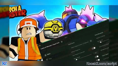 Auto Farm Auto Catch Auto Heal Auto Tower and more - Verified script for Catch a Monster
