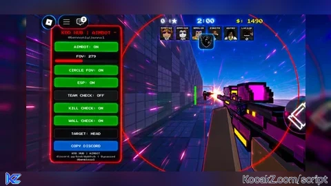 KOD HUB AIMBOT UNIVERSAL - Verified script for Universal Script