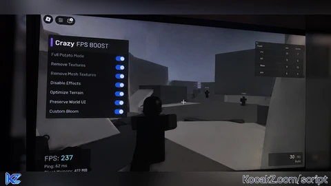 Crazy Fps Bosst - Verified script for Universal Script