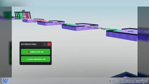 Universal KillBrick and hidden surfaces ESP GUI - Verified script for Universal Script