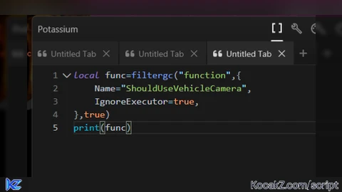 disable vehicle camera - Verified script for Universal Script