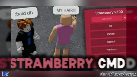StrawberryCMD FE Script Hub - Verified script for Universal Script