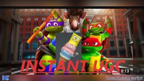 Insant ugc - Verified script for TMNT Battle Tycoon