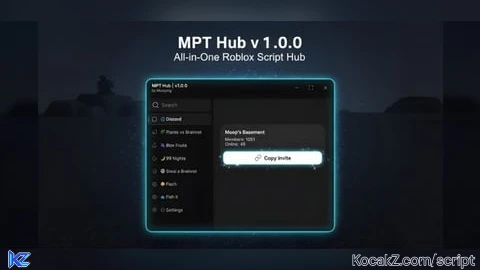 MPT Hub All In One Roblox Script Hub - Verified script for Universal Script