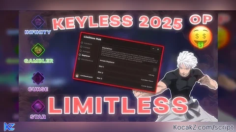 Limitless Hub JJI - Verified script for Jujutsu Infinite