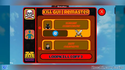 Kill Gui Remaster - Verified script for CHAOS