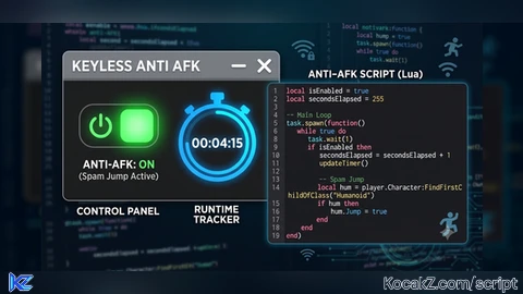 Keyless Anti Afk - Verified script for Universal Script