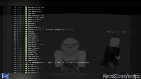 UNC Test - Verified script for Universal Script