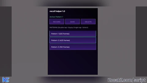 universal recoil control helper OPEN SOURCE - Verified script for Universal Script
