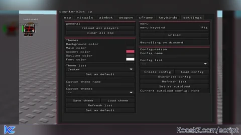 open source legit aimbot esp cframe speed no recoil skeleton - Verified script for Counter Blox