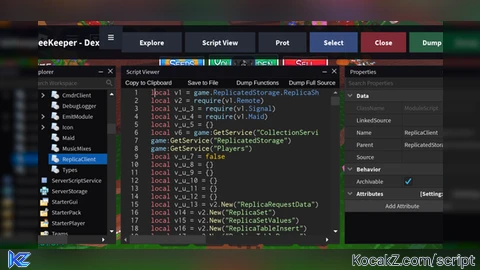 Dex Explore - Verified script for Universal Script