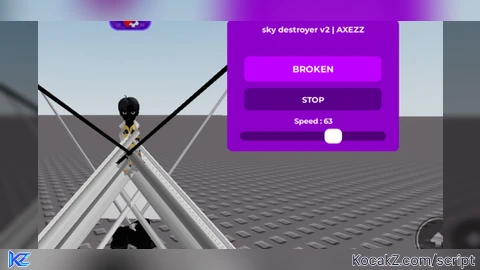 sky destroyer V2 AXEZZ - Verified script for Universal Script